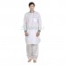 Pathani suit- White in linen fabric Pathani suit- White in linen fabric